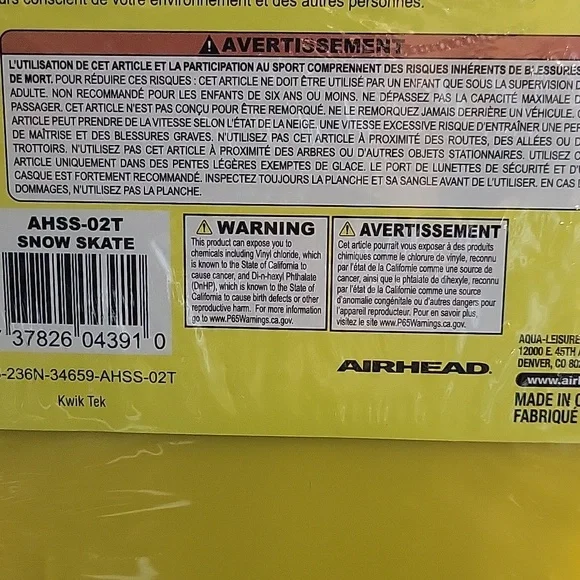 SPORTSSTUFF SNOW SKATE FOR AGES 6 AND ABOVE - Picture 11 of 12
